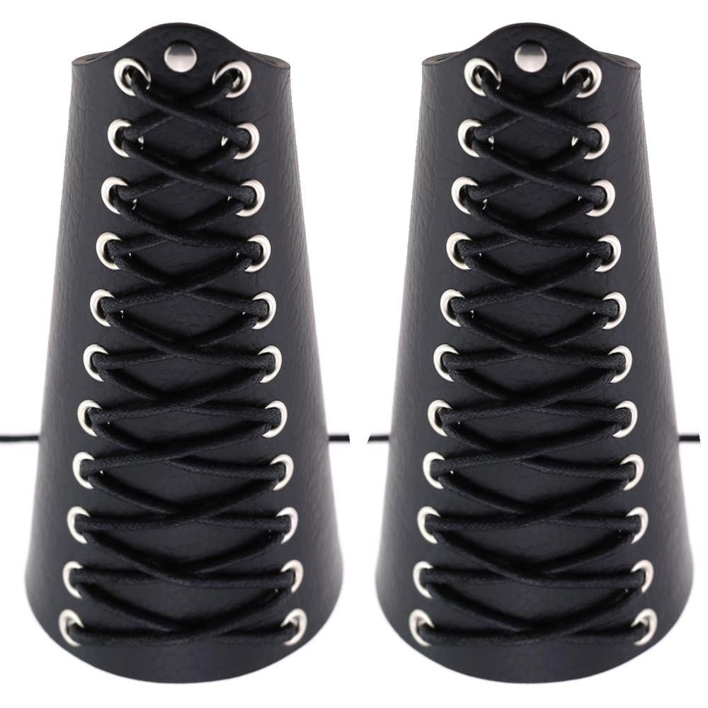 Bullet 69 - Gauntlet Pair of 2 Armband - Schwarz/Schwarz